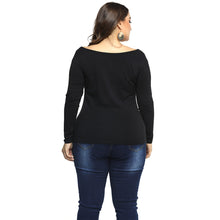 Load image into Gallery viewer, Hollow Slim Solid Long Sleeve Top - Fashion Damsel
