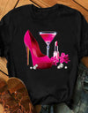 Sexy Red Lipsticks Make Up Artist Letters Print T shirt