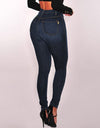 High Waist Stretch Slim Pants - Fashion Damsel