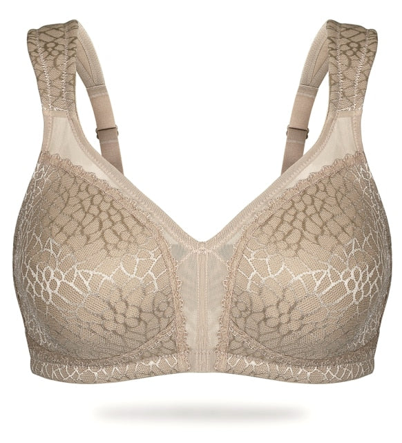 Full Coverage Minimizer Lace Comfort Bra