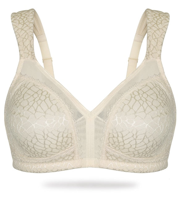 Full Coverage Minimizer Lace Comfort Bra