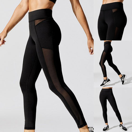 High Waist Sport Push Up Yoga Pants - Fashion Damsel