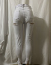 Bell Bottom Ripped Hole Classic High Waist Flare Denim