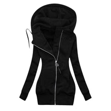 Load image into Gallery viewer, Long Zipper Hooded Winter Jacket - Fashion Damsel
