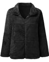 Warm Plush Cardigan Sweater/Coat With  Zipper - Fashion Damsel