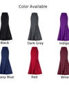 Victorian Style Ruffled Fishtail Mermaid Skirt - Fashion Damsel
