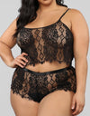Plus Size Sensual Lingerie Underwear Set - Fashion Damsel