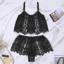 將圖片載入圖庫檢視器 Lace Plus Size Sensual Lingerie Sexy Underwear Set
