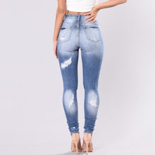 Load image into Gallery viewer, Casual Slim Ripped Jeans - Fashion Damsel
