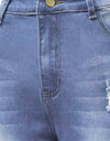 Casual Slim Ripped Jeans - Fashion Damsel