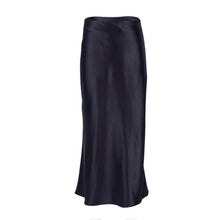 Cargar imagen en el visor de la galería, Silk Long Satin Skirt - Fashion Damsel
