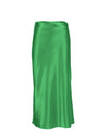 Silk Long Satin Skirt - Fashion Damsel