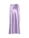 Silk Long Satin Skirt - Fashion Damsel