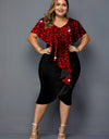 Short Sleeve Wedding Party Dress - Fashion Damsel