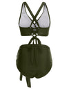 Plus Size Two-pieces Bikini Set Bathing Suit