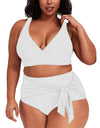 Plus Size Two-pieces Bikini Set Bathing Suit