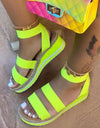 Platform Peep Toe Sandals - Fashion Damsel