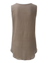 Linen Top Blouse