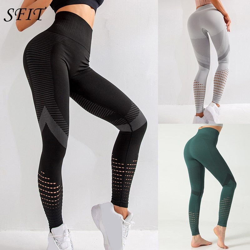 High Waist Fitness Leggings - Fashion Damsel