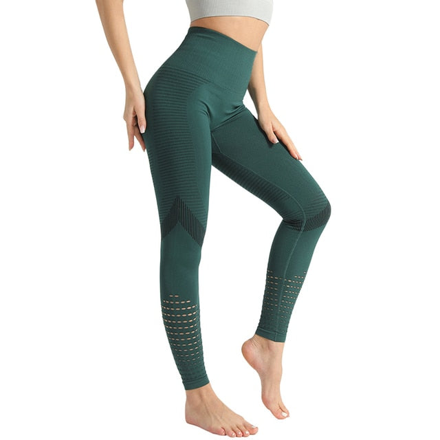 High Waist Fitness Leggings - Fashion Damsel