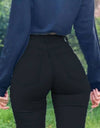 Tummy Control Ankle-Length Curvy Skinny Jeans - Fashion Damsel