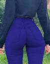 Tummy Control Ankle-Length Curvy Skinny Jeans - Fashion Damsel