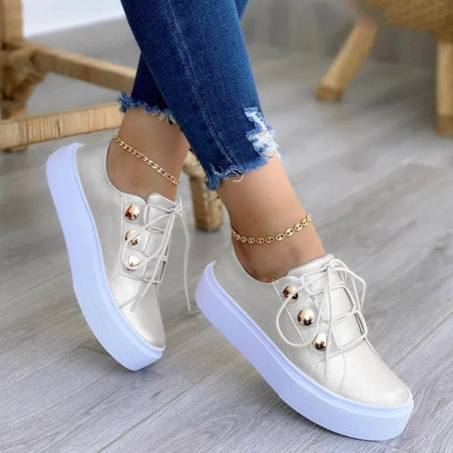 Light Weight Leather Casual Shoes - Fashion Damsel