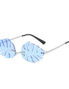Leaf shape retro sunglasses - Fashion Damsel