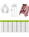 Two Piece Winter Knitted Sweat Suit Loungewear Hoodie - Fashion Damsel