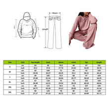 Load image into Gallery viewer, Two Piece Winter Knitted Sweat Suit Loungewear Hoodie - Fashion Damsel
