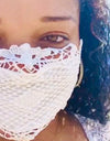 Washable Lace Elastic Face Mask - Fashion Damsel