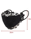 Washable Lace Elastic Face Mask - Fashion Damsel