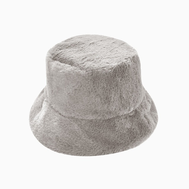 Cow Print Plush Velvet Warm Hat - Fashion Damsel