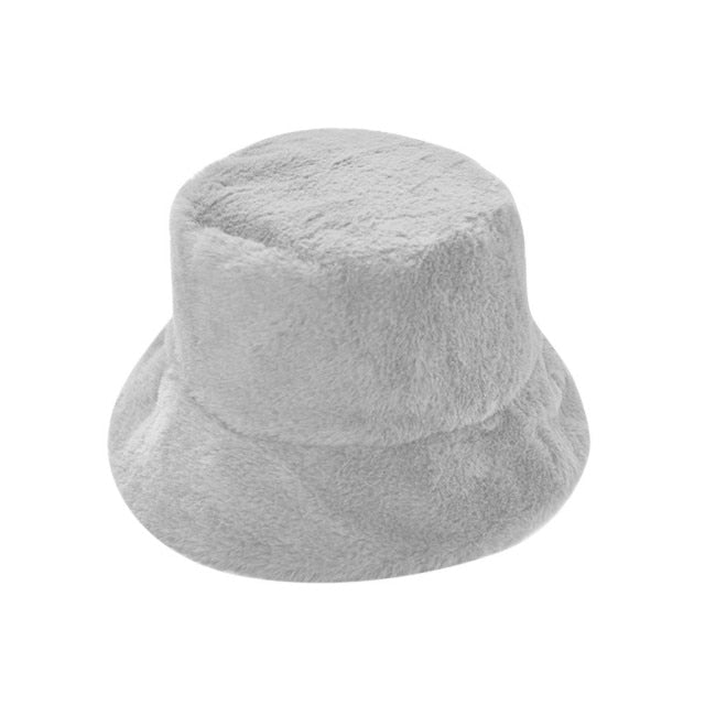 Cow Print Plush Velvet Warm Hat - Fashion Damsel