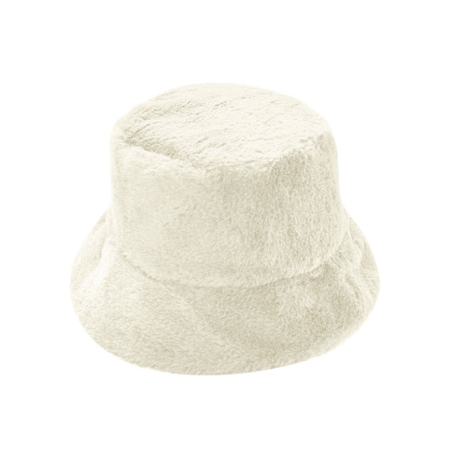 Cow Print Plush Velvet Warm Hat - Fashion Damsel