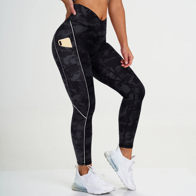 Seamless Butt Push Up Workout Yoga Leggings