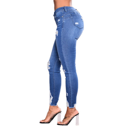 Casual All Seasons Jeans For Women - Fashion Damsel
