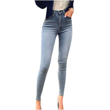 Load image into Gallery viewer, Casual Skinny Pencil Pants Jeans - Fashion Damsel
