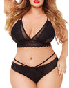 Lace Push Up Bra And Panty Set - Fashion Damsel