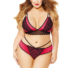 Load image into Gallery viewer, Lace Push Up Bra And Panty Set - Fashion Damsel
