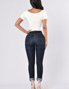 Elastic Skinny Jeans - Fashion Damsel