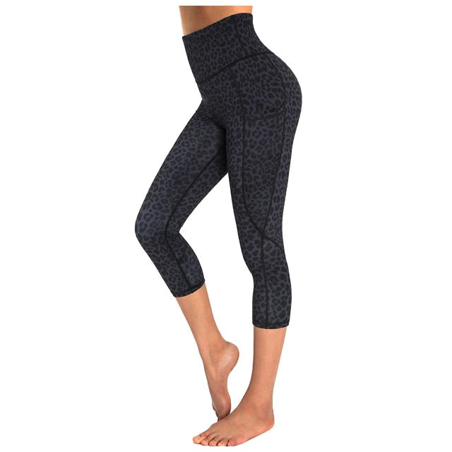 Leopard Print Fitness Leggings Fashion - Fashion Damsel