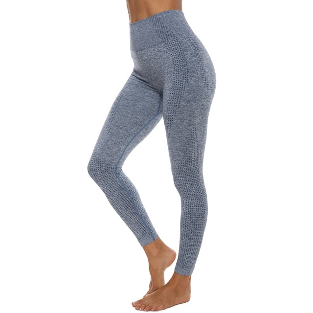High Waist Push Up Stretch Sport Tights - Fashion Damsel