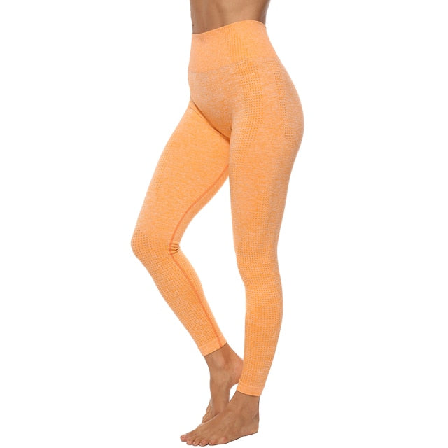High Waist Push Up Stretch Sport Tights - Fashion Damsel