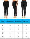 Side Pocket Silk Screen Design Sports  Lace Yoga - Fashion Damsel