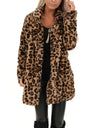 Warm Winter Leopard Faux Fur Jacket - Fashion Damsel