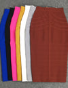 Vintage Bandage Midi Skirt - Fashion Damsel