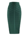 Vintage Bandage Midi Skirt - Fashion Damsel