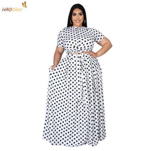 Load image into Gallery viewer, Swing Skirt 2 Piece Suit Plus Size
