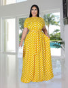 Swing Skirt 2 Piece Suit Plus Size